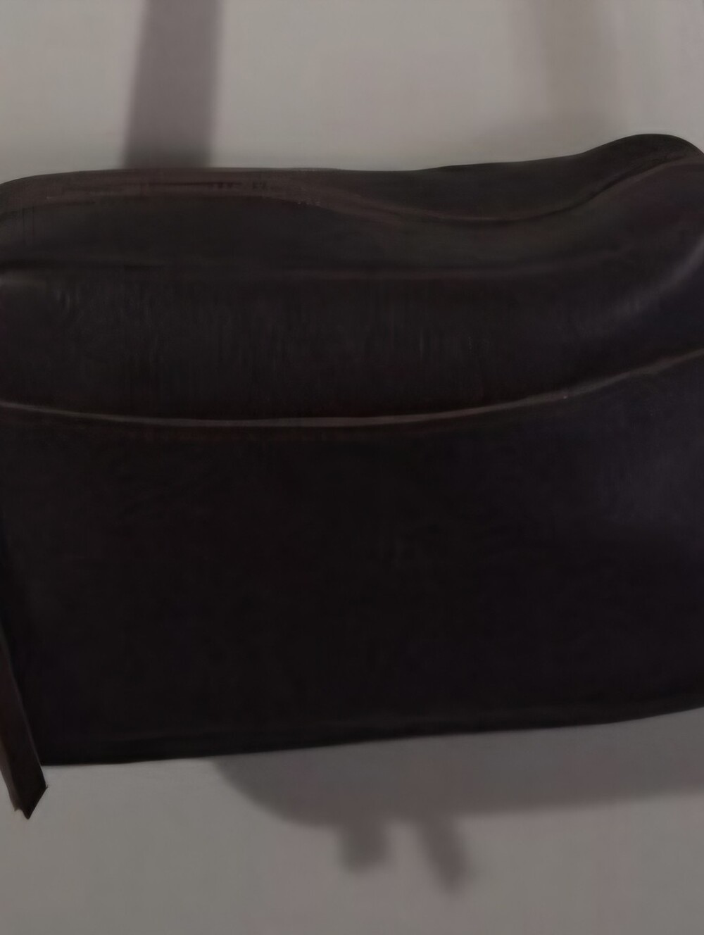 Portland Leather Dark Brown Crossbody Bag